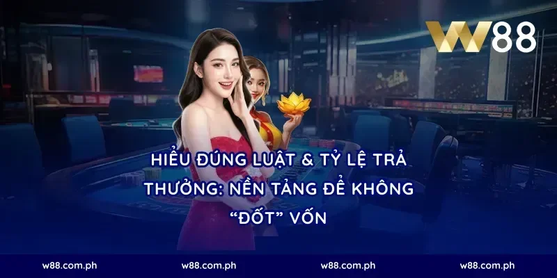 Hiểu đúng luật & tỷ lệ trả thưởng: nền tảng để không “đốt” vốn