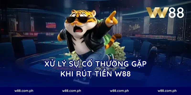 Xử Lý Sự Cố Thường Gặp Khi Rút Tiền W88