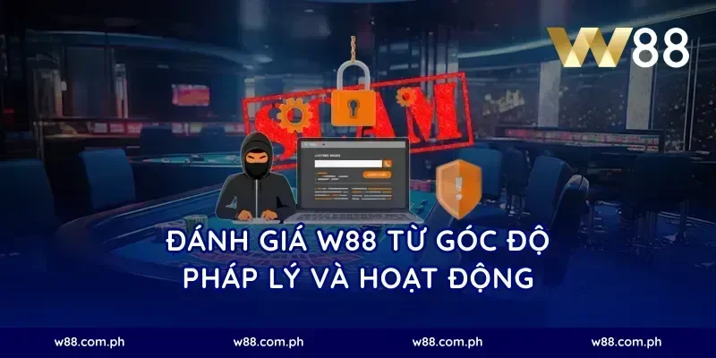 Đánh giá W88 từ góc độ pháp lý và hoạt động